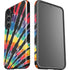 Liquid Blue Tie Dye - Rainbow Galaxy S25 Impact Case